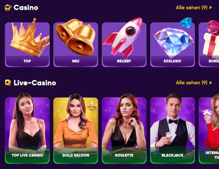 KingMaker Casino games